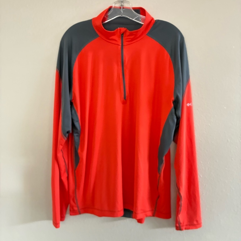 Columbia Men’s Omni Zero Freeze Degree ll Wicking Accelerated Evap 1/2 Zip Shirt